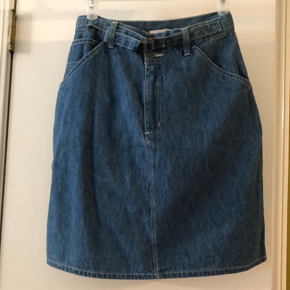 Faded Glory Denim Skirt Size 4! Excellent condition!